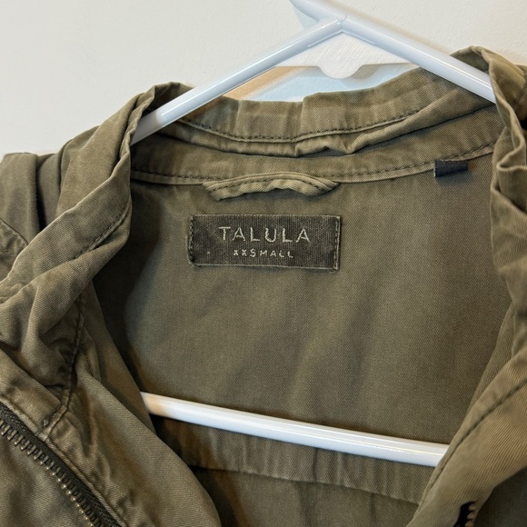 Aritzia Talula Trooper Military Jacket Size XXS Green - Picture 3 of 8